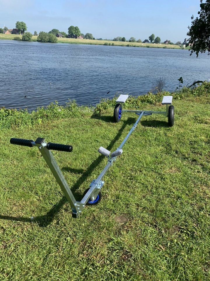 Trailer faltbaren Schlauchboot, Angelboot, Sportboot, GFK-Boot in Neetze