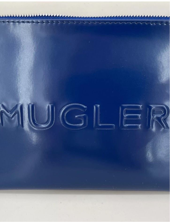 Thierry Mugler Kosmetiktasche clutch blau neu in Hannover