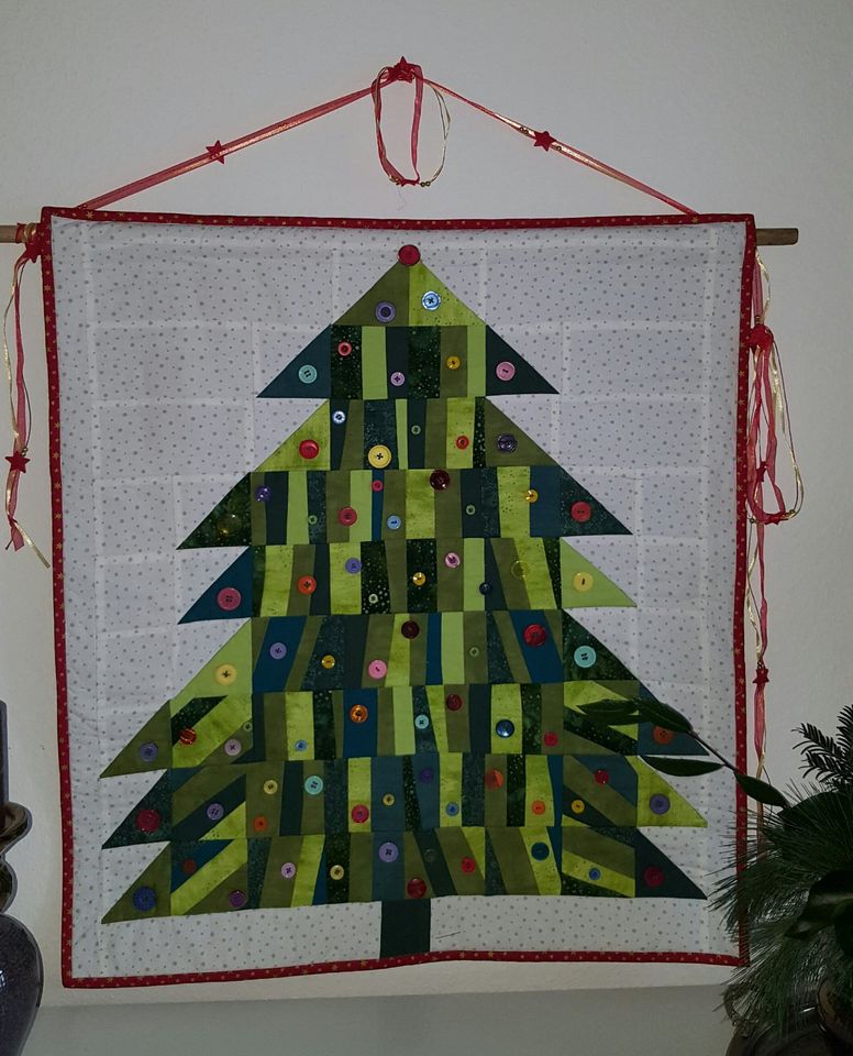 Quilt - Tannenbaum - Handarbeit in Bad Sassendorf