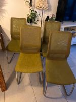 4 Stühle Freischwinger grün Schwingstuhl Nordrhein-Westfalen - Frechen Vorschau