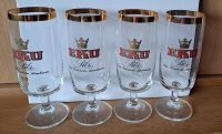 EKU Biertulpe Bierglas Pilsglas Glas mit Goldrand 0,2 l alt Bayern - Marktleuthen Vorschau