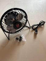 Mini Tisch Ventilator mit USB Anschluss Metallschaufeln Bayern - Heimbuchenthal Vorschau