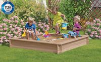 Sandkasten Lärche 150x150 cm Lotta Sandkiste Kinderspielgerät Sandbox Garten Kinder 3190113 Westerwaldkreis - Hahn am See Vorschau