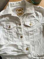 Michael Kors Jacke Jeansjacke weiß Stretch M Wandsbek - Hamburg Bramfeld Vorschau