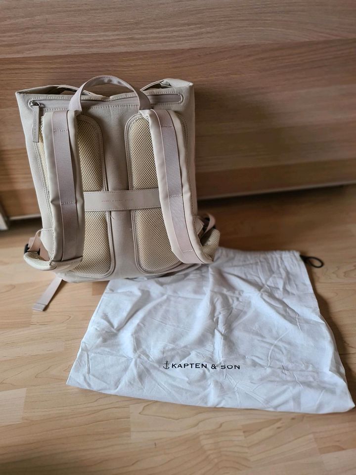 Kapten & Son Rucksack "Osby" beige in Bielefeld