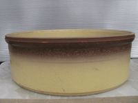 Keramik Blumentopf Untersetzer, groß, braun beige Hessen - Taunusstein Vorschau