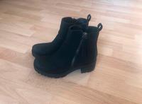 Wildleder Optik Schwarz Stiefeletten Gr.36 wie Neu Graceland Nordrhein-Westfalen - Gummersbach Vorschau