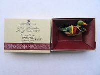 Steiff, Zinn Miniatur, Ente 1892, Steiff-Club 1995/1996 Baden-Württemberg - Königsbach-Stein  Vorschau