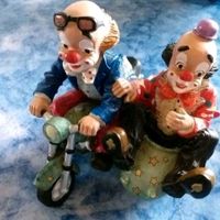 Clownpaar auf dem Motorrad Bayern - Geiselhöring Vorschau