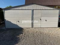 Blechgarage 6x5x2,65m Satteldach Metallgarage Schuppe | 7986! Baden-Württemberg - Schwäbisch Hall Vorschau