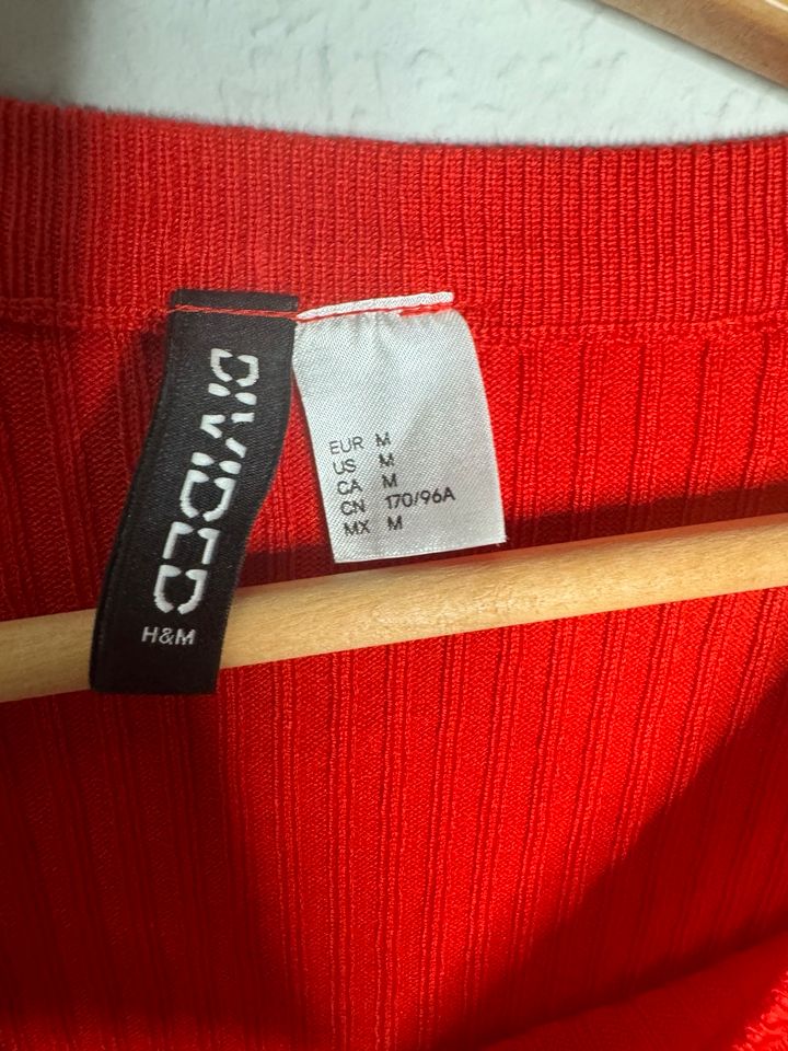 Pullover rot h&m M/38 in Freiburg im Breisgau