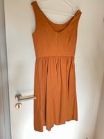Hallhuber Kleid Trägerkleid Baumwolle Cognac Etuikleid 36 38 Bayern - Würzburg Vorschau