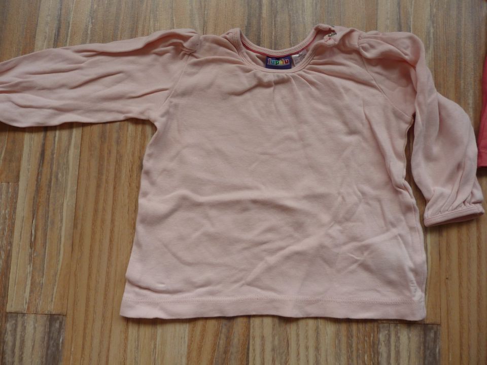 2 Mädchen langarm Shirt/ Pullover rosa/ Pink Lupilu Gr. 74/80 in Rösrath