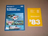 Motorsport-Terminkalender und Taschenbuch Motorsport ADAC 1983 Baden-Württemberg - Gernsbach Vorschau