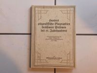 Buch "Hundert zeitgenössische Biographien berühmter Personen" Niedersachsen - Edewecht Vorschau