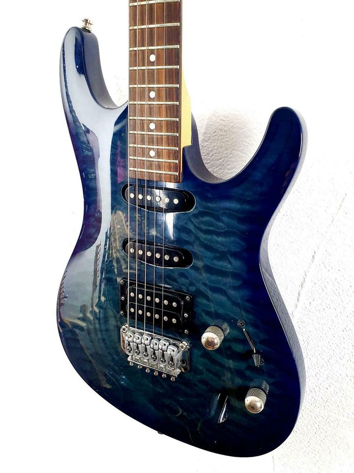 Ibanez SA160QM SPB Korea SA Series E-Gitarre blau mit Garantie in Linsengericht