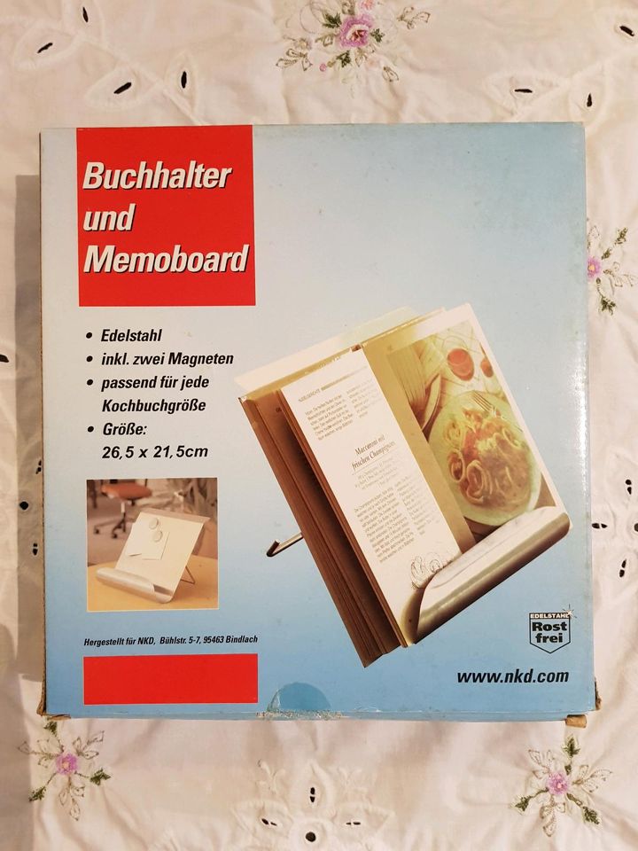 Buchhalter und Memoboard neu in Kiel