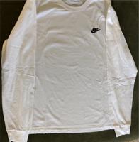 NIKE Langarm Shirt Gr. L in weiß Bayern - Salching Vorschau