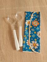 DDR Ostalgie Salatbesteck Bestecktasche Sachsen-Anhalt - Zörbig Vorschau