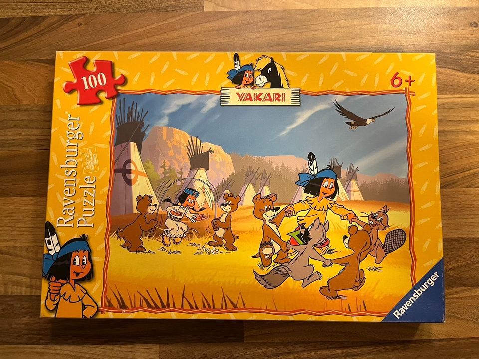 3 X PUZZLE Yakari Ravensburger 100+Schatzinsel+Der kleine Eisbär in Nürnberg (Mittelfr)