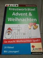 Kreuzworträtsel Advent & Weihnachten Kohl Verlag neu Arbeitsblätt Rheinland-Pfalz - Schifferstadt Vorschau