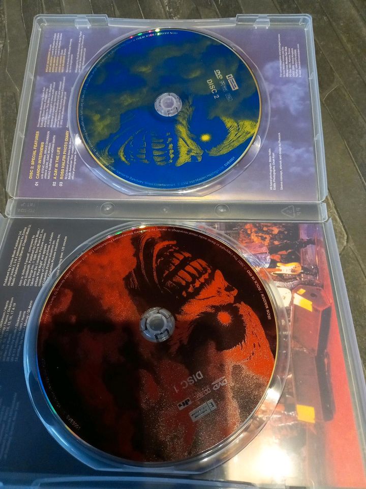 Iron Maiden 2 x Musik dvd/ Rock in Rio in Glauchau