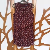 Taifun Damen Kleid gr.42 XL weinrot Blumen Sommerkleid Bayern - Grafenau Vorschau