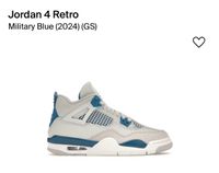 Jordan 4 retro military blue EU 35 Nordrhein-Westfalen - Arnsberg Vorschau