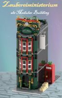 Lego Modular Building MOC Zaubereiministerium 76403, Neu München - Pasing-Obermenzing Vorschau