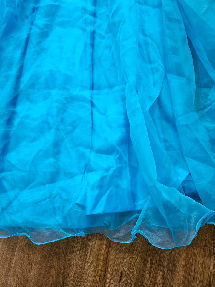 Abendkleid, Kleid, Paillettenkleid, blaues Kleid, langes Kleid in Reutlingen