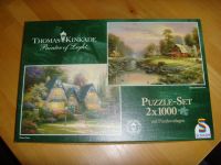 Puzzle Thomas Kinkade "Sunset of Riverhead Farm/Windsor Manor" Niedersachsen - Bruchhausen-Vilsen Vorschau