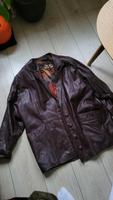 Lederjacke Vintage DDR Weinrot FCP Dresden - Strehlen Vorschau