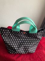 Fossil kleine Handtasche Rockabilly Blau mit Punkten Polka Dots Stuttgart - Feuerbach Vorschau