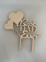 Torte Deko Cake Topper Best Dad ever Bester Papa Wiesbaden - Mainz-Kastel Vorschau