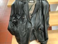 Vintage Lederjacke Gr. 38/ 40 schwarz Rockabilly Bayern - Königsbrunn Vorschau