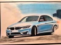 BMW f80 M3 Drift selbstgemaltes Bild Niedersachsen - Friesoythe Vorschau