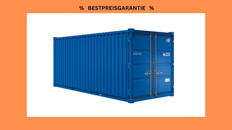 20' Fuß Lagercontainer/Materialcontainer/Baucontainer in Dresden