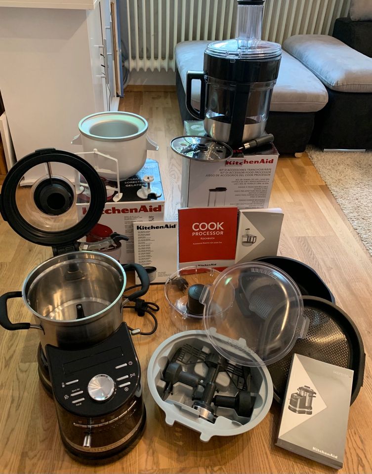 Kitchen Aid-Cook Prozessor - Mega Set mit viel Zubehör in Reinhardshagen