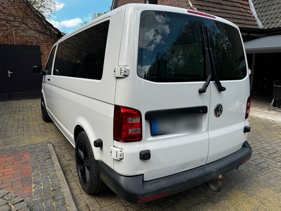 VW T6 Transporter Lang, 5-Sitzer, LED, Navi, AHK, 204 PS in Hörstel