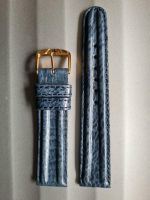 Uhrenarmband Leder blau 20/18mm Rheinland-Pfalz - Rohrbach (Pfalz) Vorschau