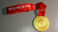 Goldmedaille Gold Olympia Olympische Medaille Peking Beijing 2022 Bochum - Bochum-Ost Vorschau