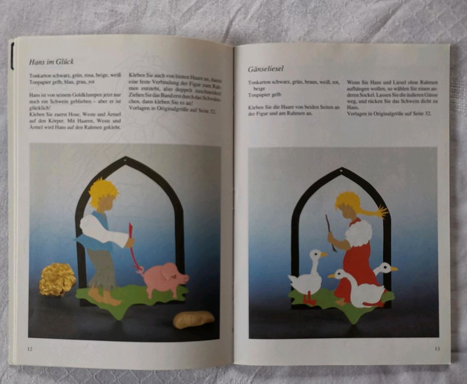 Bastelbuch Märchenbilder für Fenster und Wand in Schopfloch