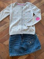 Jeansrock H&M, Strickjacke TCM, 122 128 Nordrhein-Westfalen - Neuenkirchen Vorschau