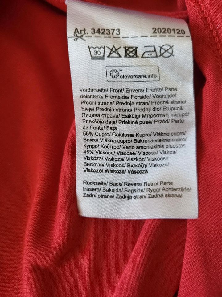 Rotes Blusenshirt von Cecil - Gr. L in Markt Schwaben