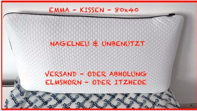 EMMA KOPFKISSEN NACKENSTÜTZKISSEN KISSEN 80X40 NAGELNEU in  Schleswig-Holstein - Itzehoe | eBay Kleinanzeigen ist jetzt Kleinanzeigen