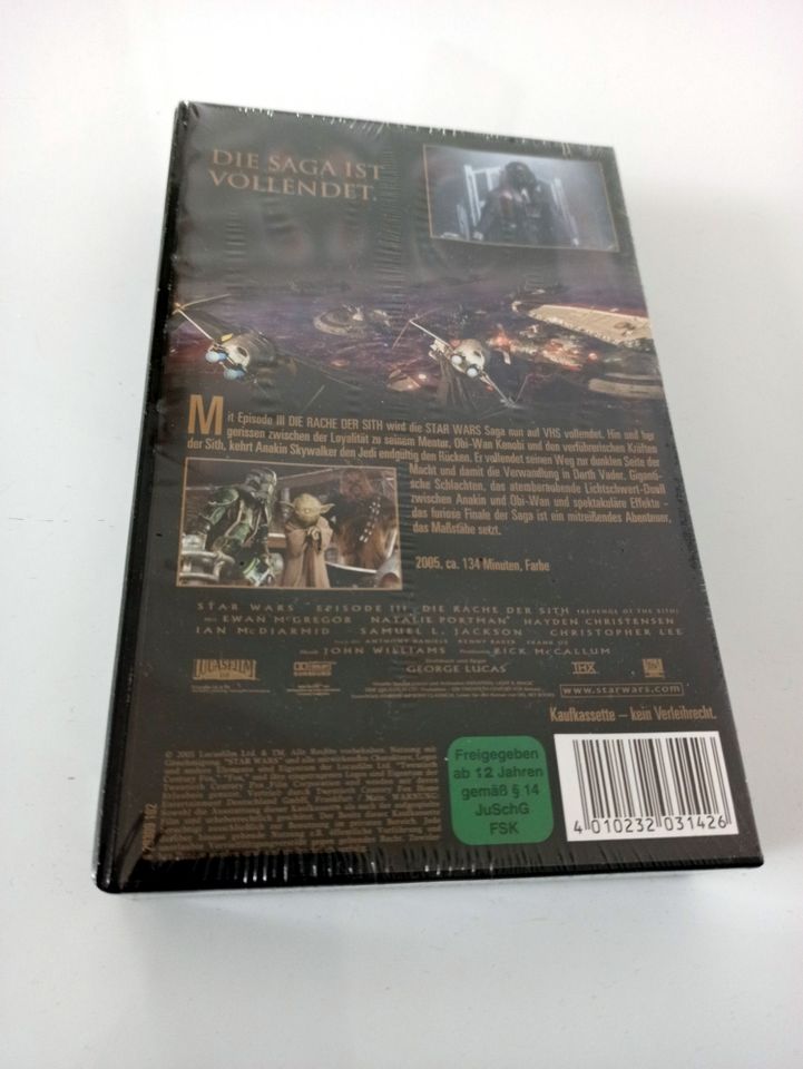 VHS Video: Star Wars Episode III - Die Rache der Sith (3) NEU OVP in Hannover