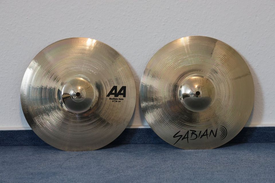 Sabian 14" AA medium Hihat brilliant finish in Jork