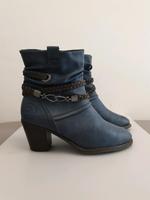 Stiefel Stiefelette Gr. 39 6 blau braun Niedersachsen - Lüneburg Vorschau