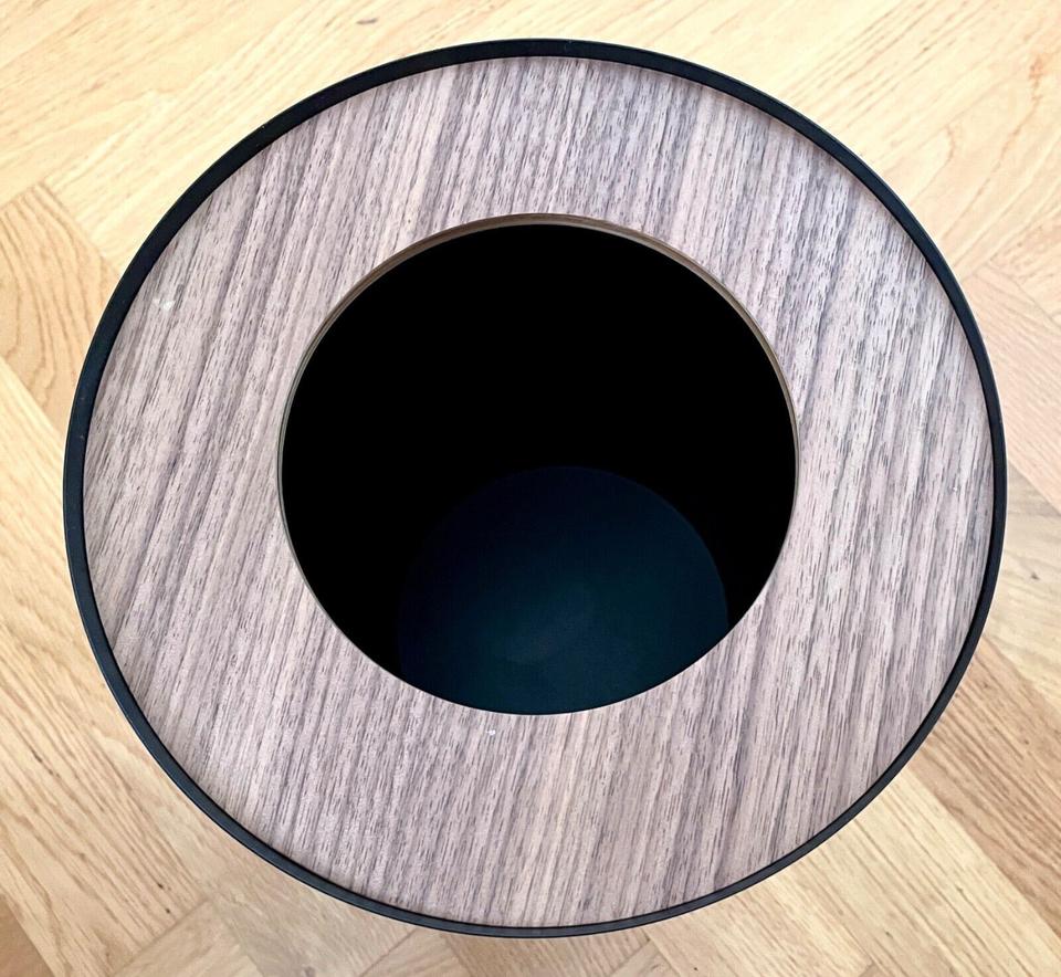 YAMAZAKI NEU RIN LUXUS DESIGNER MÜLLEIMER HOLZ STAHL KLASSIKER in Hiddenhausen