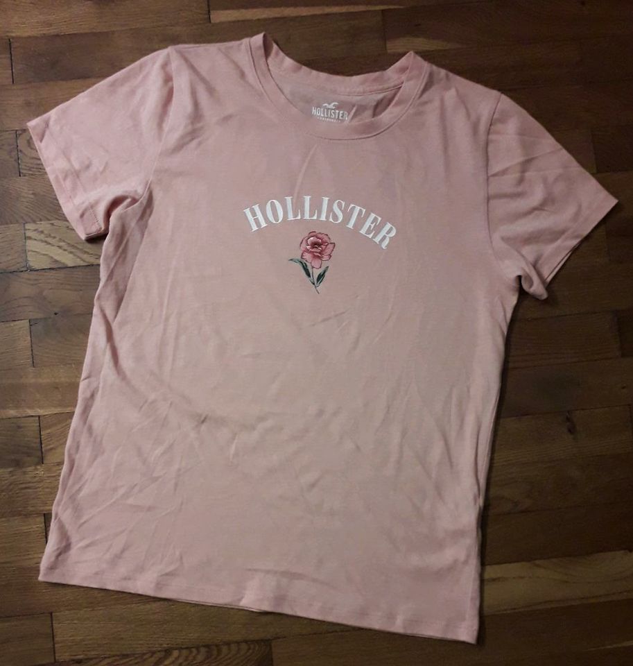 T Shirt HOLLISTER rosa Gr. M wie NEU in Bad Doberan